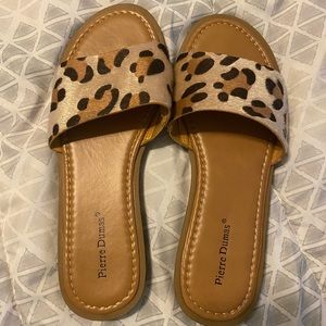 Leopard Sandals
